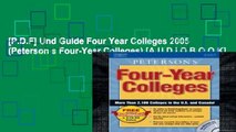 [P.D.F] Und Guide Four Year Colleges 2005 (Peterson s Four-Year Colleges) [A.U.D.I.O.B.O.O.K]