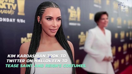 Saint West and Reign Disick Pay Homage to 'Ye for Halloween