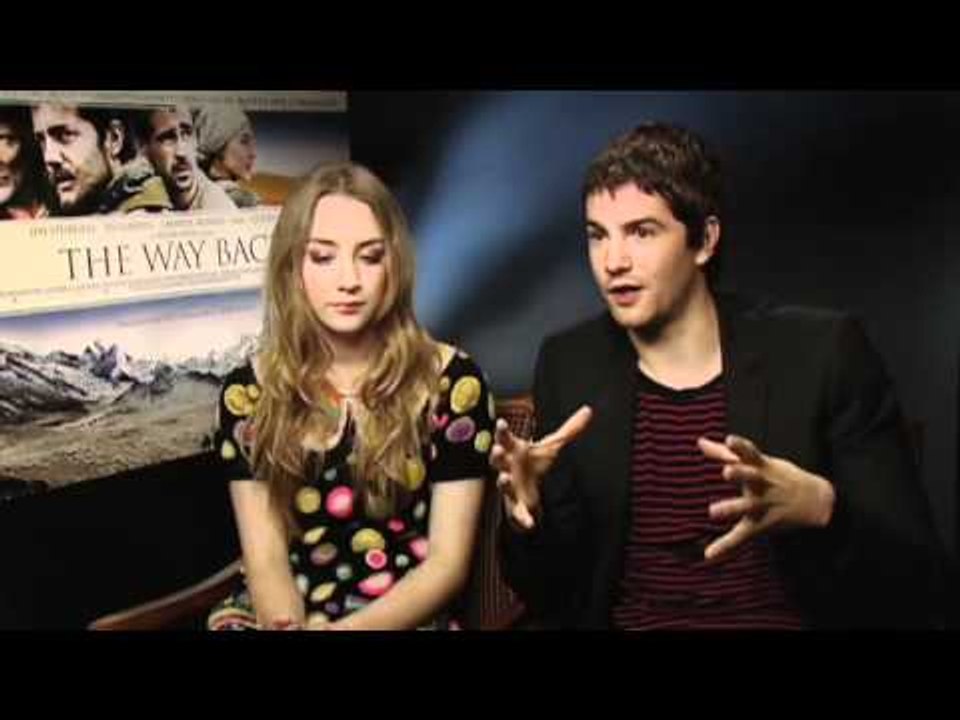 Jim Sturgess And Saoirse Ronan On The Way Back | Empire Magazine