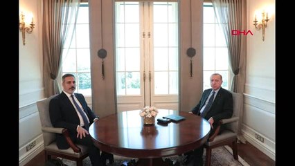 Cumhurbaşkanı Erdoğan, MİT Başkanı Fidan'ı Kabul Etti