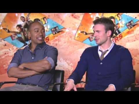 Chris Evans, Oscar Jaenada, Columbus Short talk The Losers | Empire Magazine