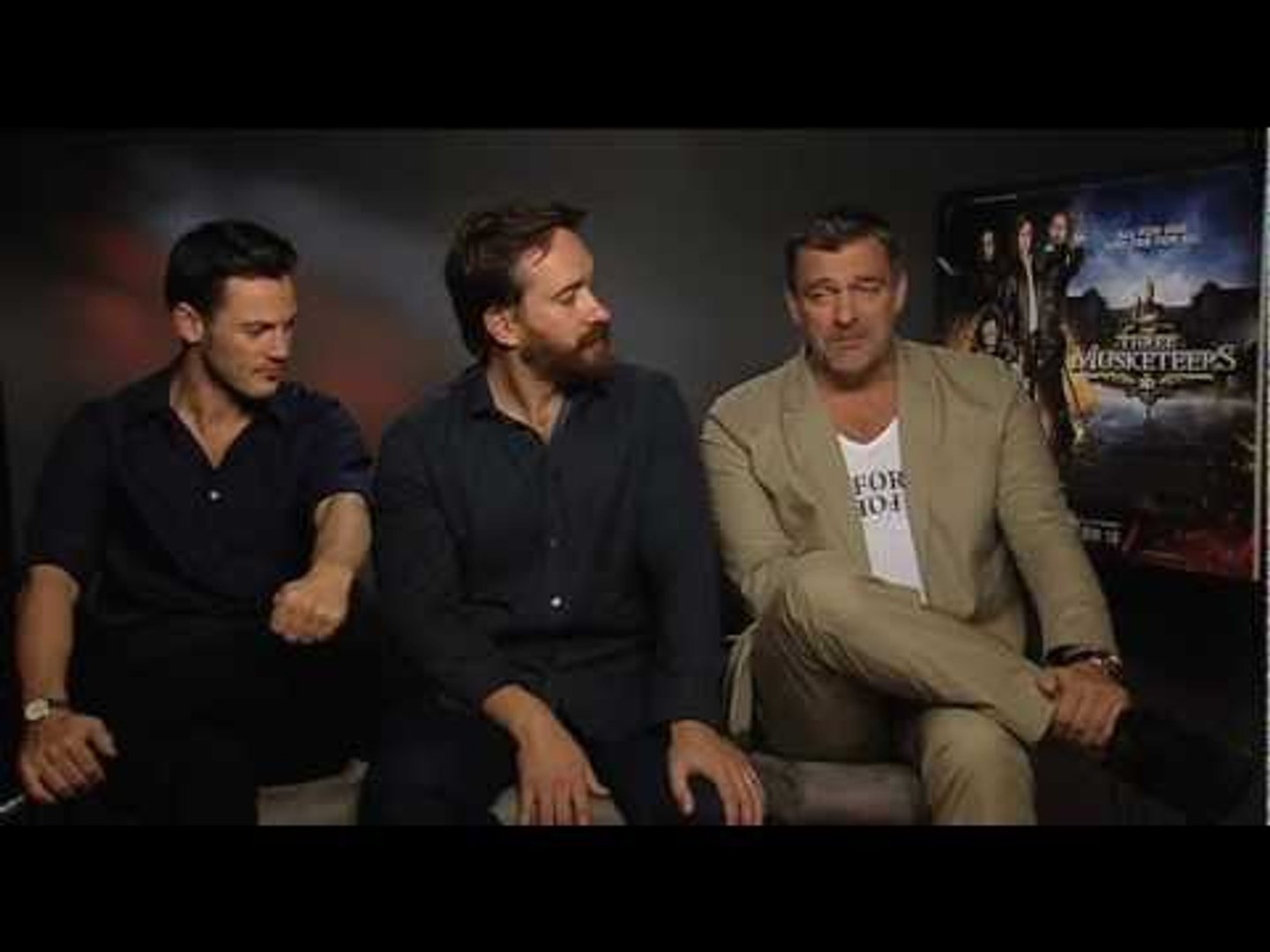 Matthew Macfadyen Ray Stevenson Luke Evans On The Three Musketeers Empire Magazine