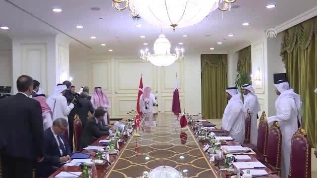 Bakan Çavuşoğlu: Katar ile İlişkilerimiz Her Alanda Mükemmel Düzeyde - Doha