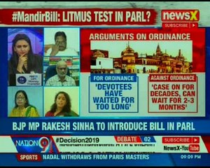 Mandir bill to be introduced in Winter Session; will it end Ayodhya debate? | Nation at 9