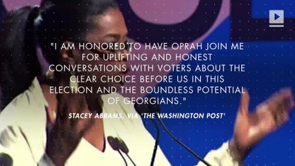 Oprah Hits Campaign Trail for Georgia's Stacey Abrams