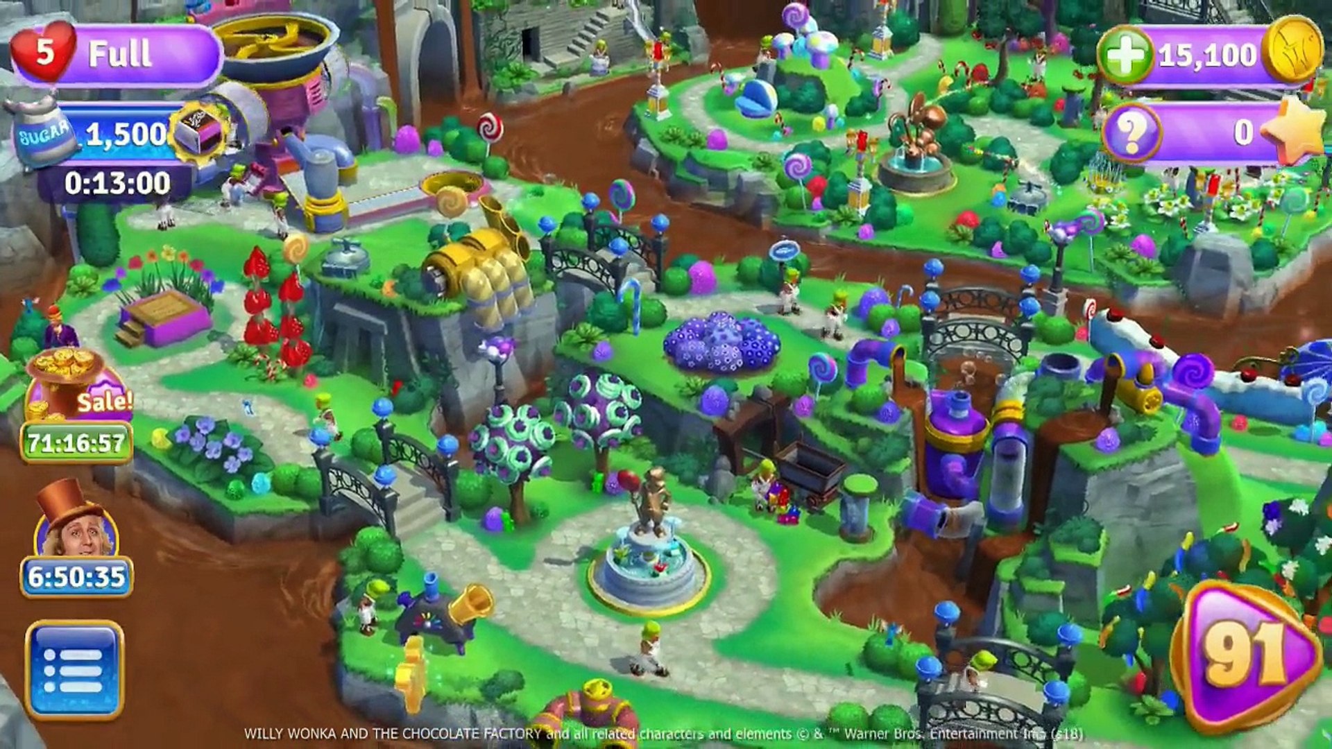 willy wonka and the chocolate factory video game