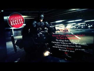 Empire's July 2012 (Issue 227) Dark Knight Rises TV Advert | Empire Magazine