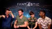 Fantastic Four - Miles Teller, Jamie Bell, Michael B Jordan and Kate Mara interview
