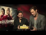 Daniel Brühl And Chris Hemsworth Vs. Empire's Rush Quiz | Empire Magazine