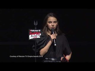 Best Female Newcomer - Dafne Keen, 2018 Rakuten TV Empire Awards