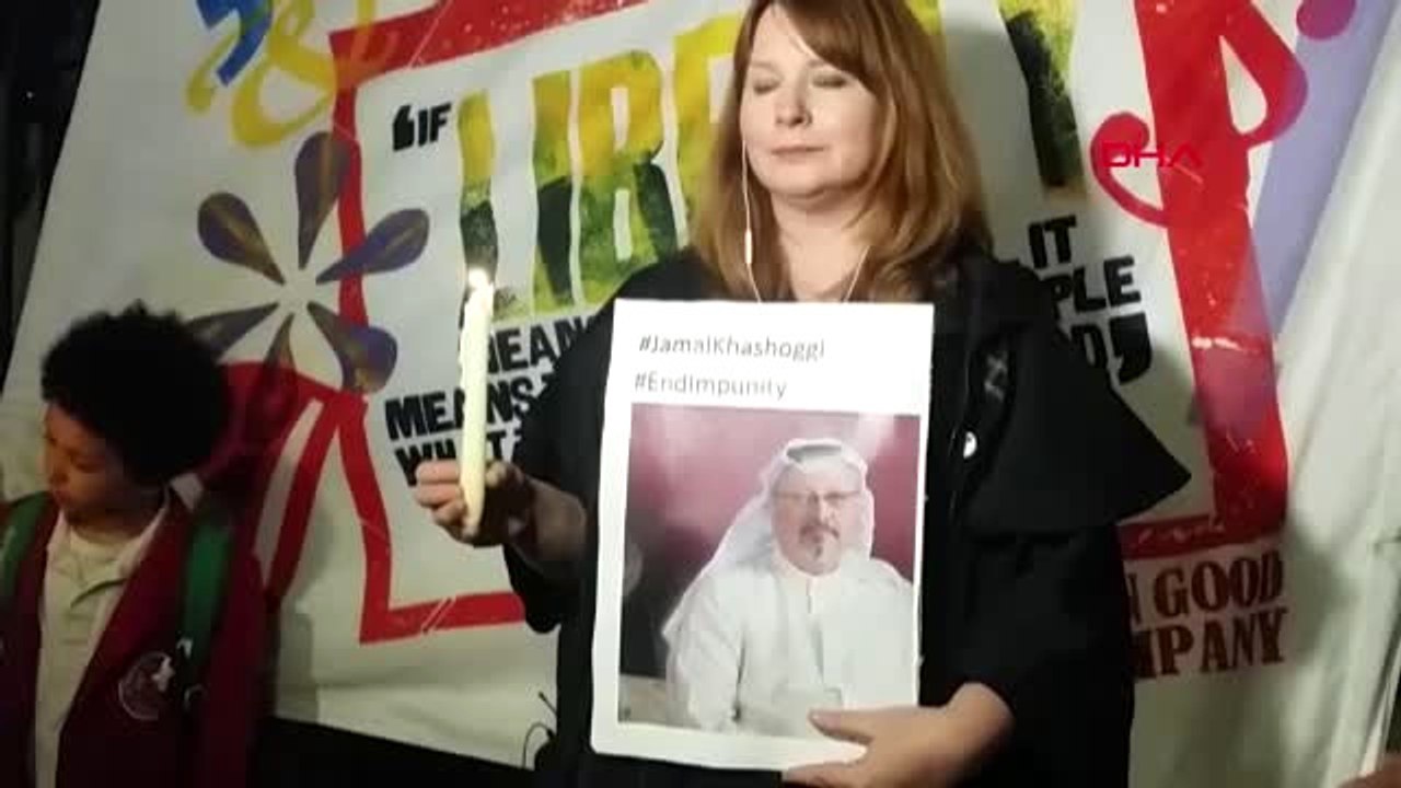 Dış Öldürülen Gazeteci Kaşıkçı Londra'da Anıldı