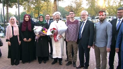 Diyanet işleri başkanı deizm tuzağına düşmemesi konusunda gençleri uyardı- Başkan’dan İlahiyat Fakültesi ve Eğitim Fakültesi okul öncesi eğitimden diplomasını alan öğretmenlere  Diyanet İşleri Başkanlığı da iş sözü- Diyanet İşleri ...