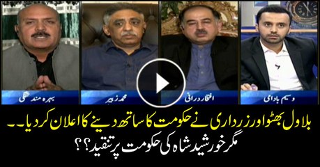 PPP's dual policy: Bilawal extends support to govt?