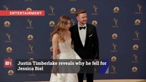 Justin Timberlake Dishes On His love For Jessica Biel