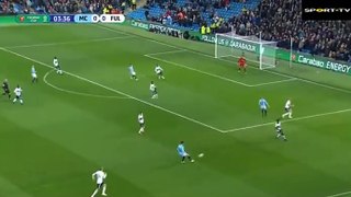 Danilo poor cross - Manchester City vs Fulham 01.11.2018