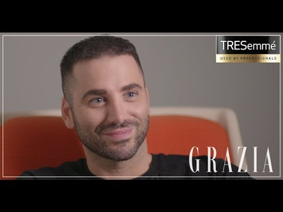 Aaron Carlo on Heat Protection | Grazia UK