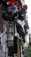 Three-vehicle collision involving truck on Spur Tree Hill Road