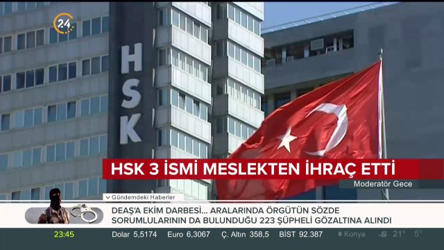 HSK 3 ismi meslekten ihraç etti