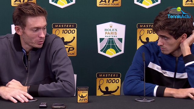 Rolex Paris Masters 2018 - Nicolas Mahut et Pierre-Hugues Herbert : On se doit de ramener la Coupe pour ceux qui ne sont pas dans le groupe Coupe Davis