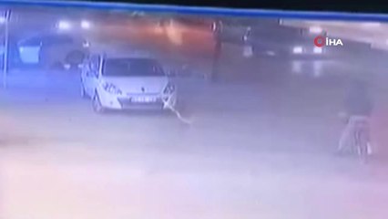 İnegöl'de Faciadan Dönüldü... Kaza Anı Kamerada