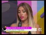 Joseline Salgado comparte detalles de su situación actual con Thiago Arroyo