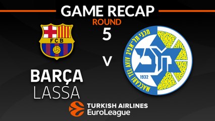 Highlights: FC Barcelona Lassa - Maccabi FOX Tel Aviv