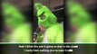 Lakers' JaVale McGee answers questions in Grinch costume