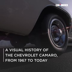 A Visual History of the Chevrolet Camaro, from 1967 to Today