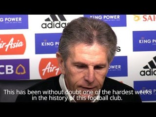 Claude Puel Gives An Emotional Tribute To Leicester Owner
