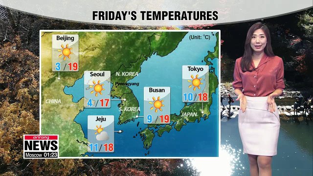 After cold start to the week, warm weekend expected _ 110218