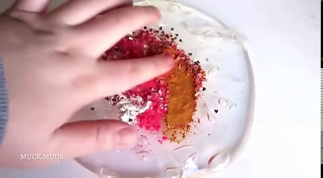 Slime Pigments Mixing - Satisfying Slime ASMR Video Compilation !!