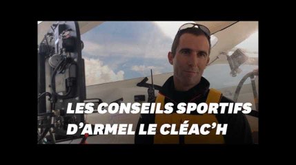 Avant la Route du Rhum, les conseils sportifs d'Armel Le Cléac'h pour faire du bateau