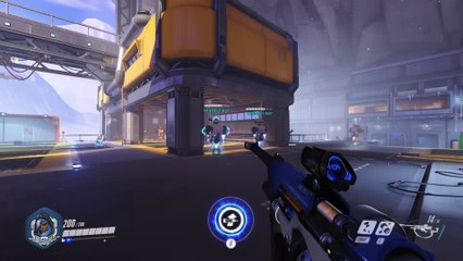 Overwatch - Basic Hero Abilities:  ANA PRIMARY FIRE HEAL