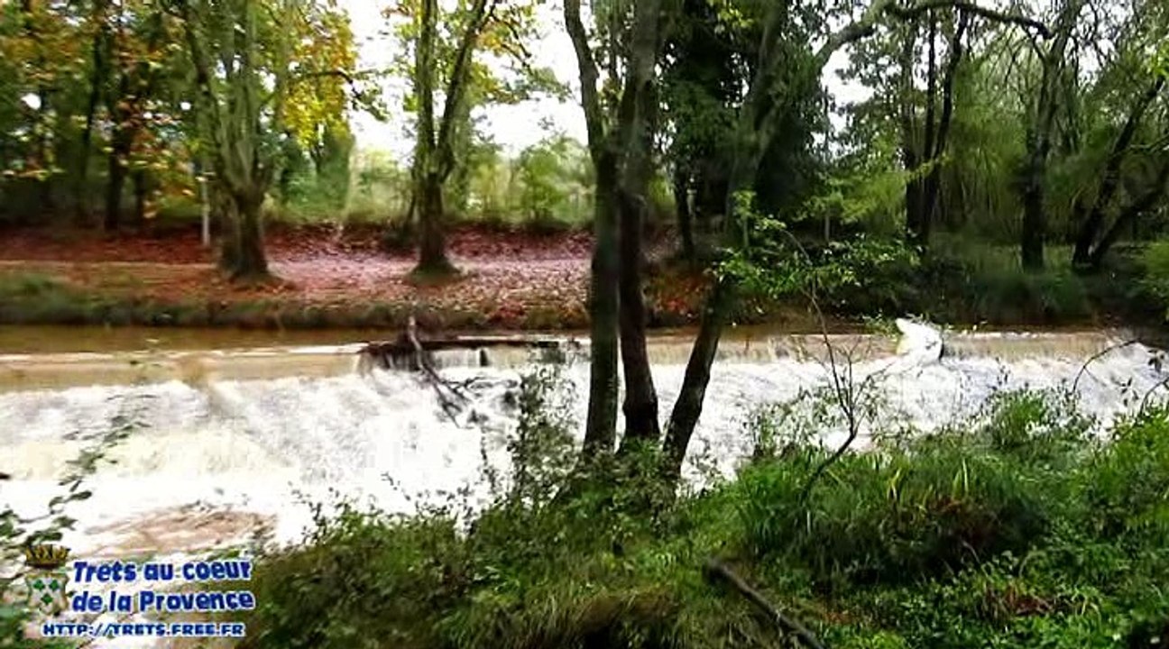 Larc mousse après la crue 1ernov2018