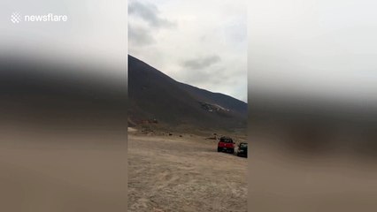Landslide triggered after 6.2-magnitude earthquake strikes Chile