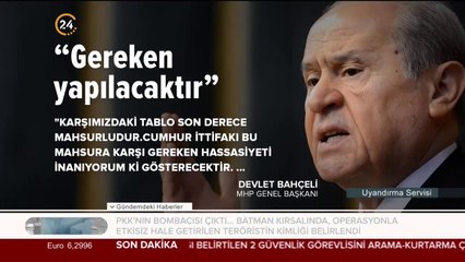 Bahçeli'den ittifak açıklaması