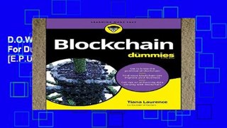 D.O.W.N.L.O.A.D [P.D.F] Blockchain For Dummies (For Dummies (Computers)) [E.P.U.B]