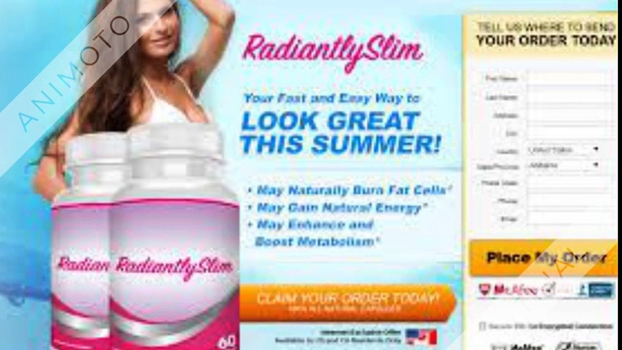 Radiantly Slim Supplement For Weight Loss !