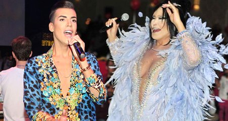 Ünlü DJ Kerimcan Durmaz, Yeni Yaşını Bülent Ersoy'un Göğsünde Kutladı