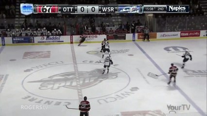 Cedrick Andree First Career OHL Shutout