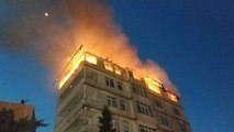 Samsun'da Apartman Yangını: 5 Kişilik Aile Ölümden Döndü