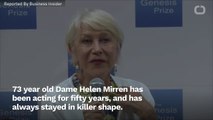 How Self-Described 'Unbelievably Lazy' Helen Mirren Stays So Fit