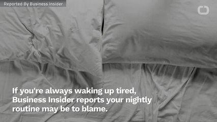 Always Hitting The Snooze Button? Examine Your Nighttime Routine