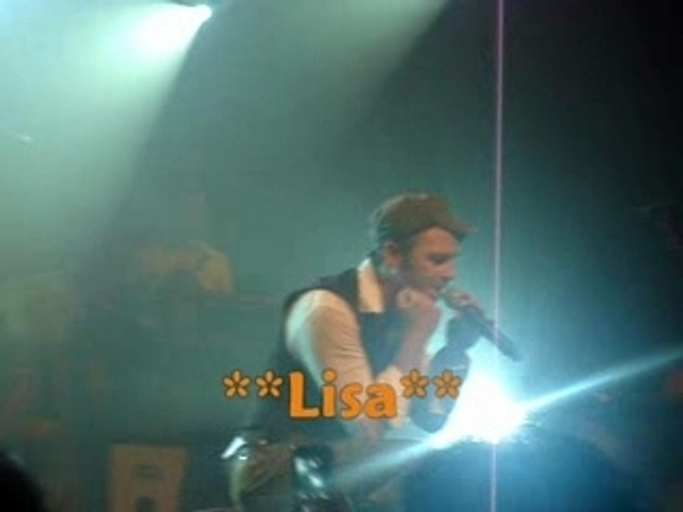 christophe Maé  à Talence "ca marche"