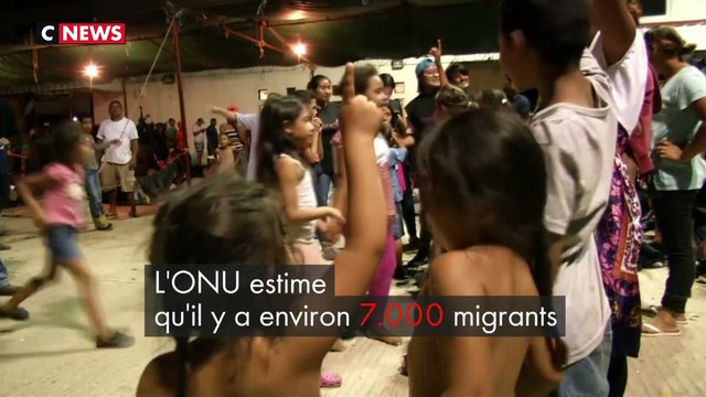 Migrants en route vers les Etats-Unis : de nombreux enfants dans la caravane