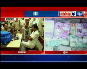 मध्यप्रदेश के मुरैना में पुलिस को एक गाड़ी से मिले 1 करोड़ रूपये