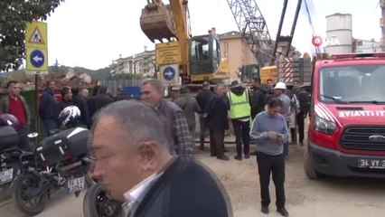 Göçük Altından Çıkartılan Bir Güvenlik Görevlisini Kimliği Beli Oldu
