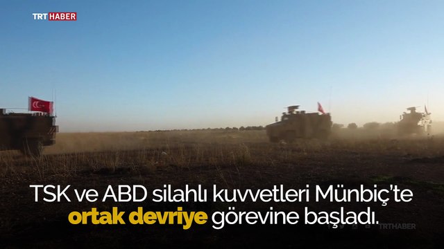 Milli Savunma Bakanlığı ortak devriyenin görüntülerini paylaştı