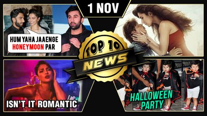 Deepika Ranveer Honeymoon Plan, Sajid Khan Accused Again, ShahRukh Katrina Zero & More | Top 10 News