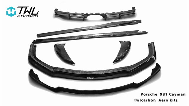 Porsche 981 CAYMAN BOXSTER SPYDER GTS GT4 RACING BODY KIT AERO KIT